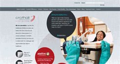 Desktop Screenshot of crothall.com